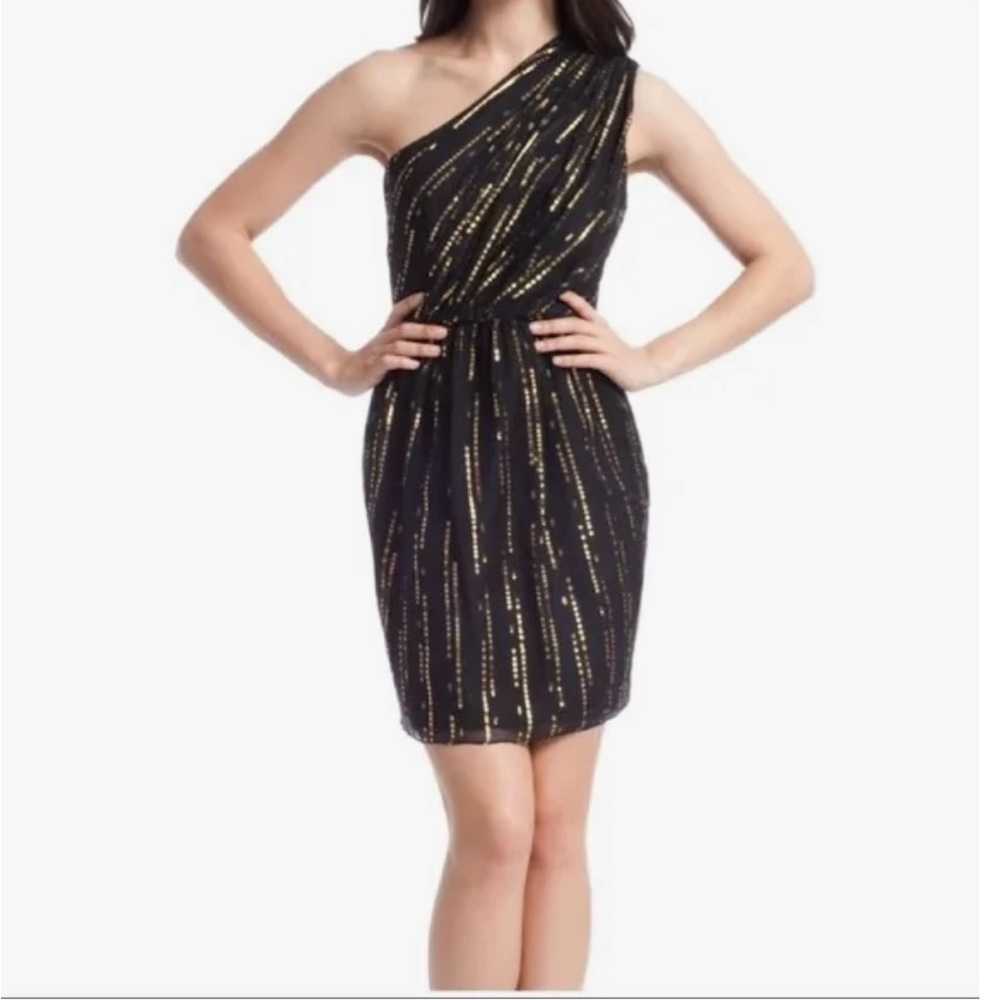 THE LIMITED Retro Boho one-shoulder mini dress